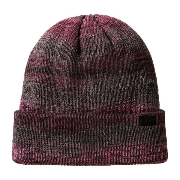 Regatta Reflective Rib Knit Beanie - Black/Fig/Violet - 