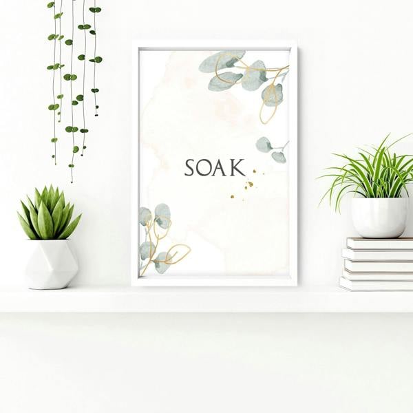 Bathroom decorative accessories uk | Set of 3 art prints