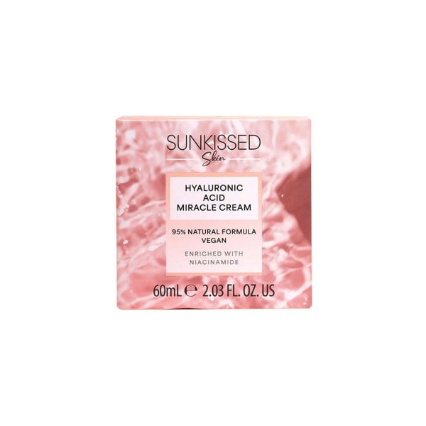 Sunkissed Skin Hyaluronic Acid Miracle Cream 60ml With Niacinamide