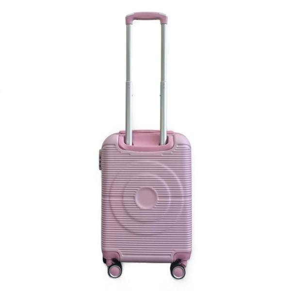 Infinity Luggage Robust ABS Hard Shell 8 Wheels Luggage Travel Holiday Cabin Suitcase Set