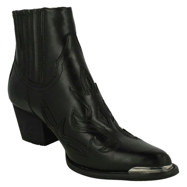 Down to Earth Ladies Down To Earth Slip On Ankle Boots