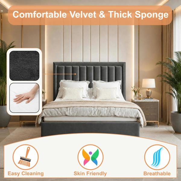 Paradise Beds Swan Electric Adjustable Bed with Mattress and Headboard
