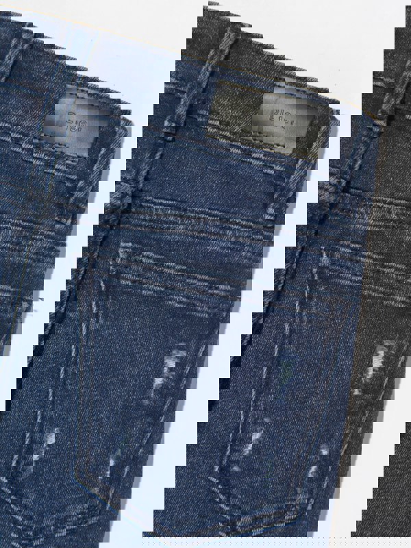 DL1961 Girls Chloe Distressed Skinny Jeans in Blue