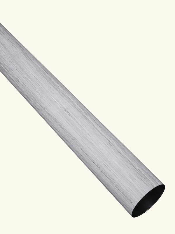 Close up of grey wood effect handrail pole