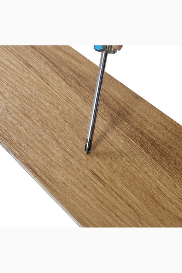 Living and Home 36Pcs PVC Wooden Self-adhesive Laminate Flooring Planks