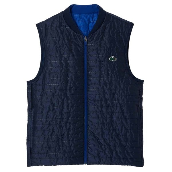 Lacoste Mens Reversible Sport Gilet - Navy