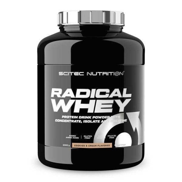 SciTec Radical Whey, Cookies & Cream - 2000g
