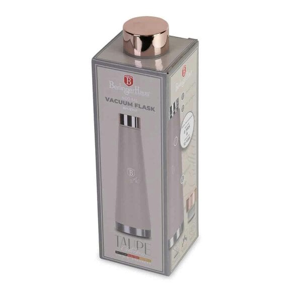 Berlinger Haus Vacuum flask, bottle shape,0,4L Berlinger Haus BH8747 Taupe