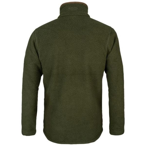 Jack Pyke Half Zip Sherpa Fleece Pullover with scooped hem