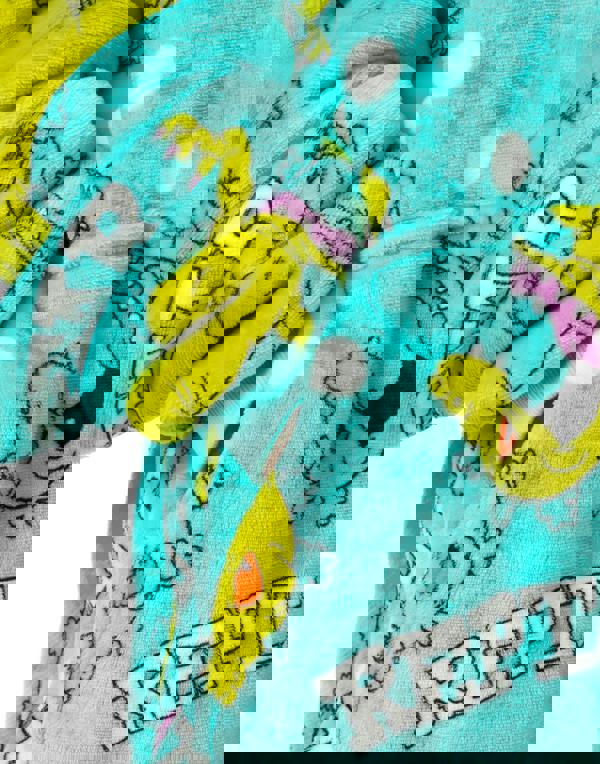 Rugrats Womens Blue Blanket Hoodie (One Size)