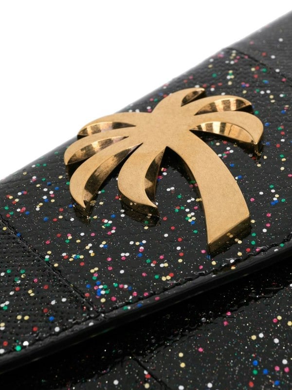 Palm Angels Palm Beach Clutch Night Out Black - Supplied FashionPALM ANGELS