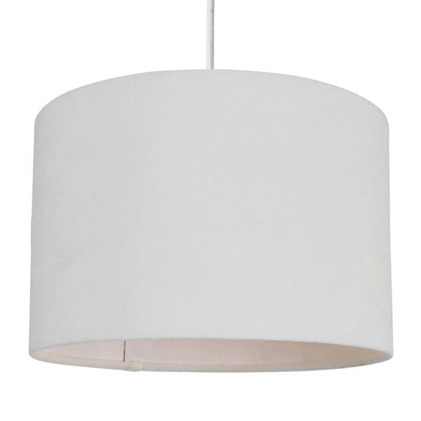 Pagazzi Lighting Velvet 14" Off White Shade