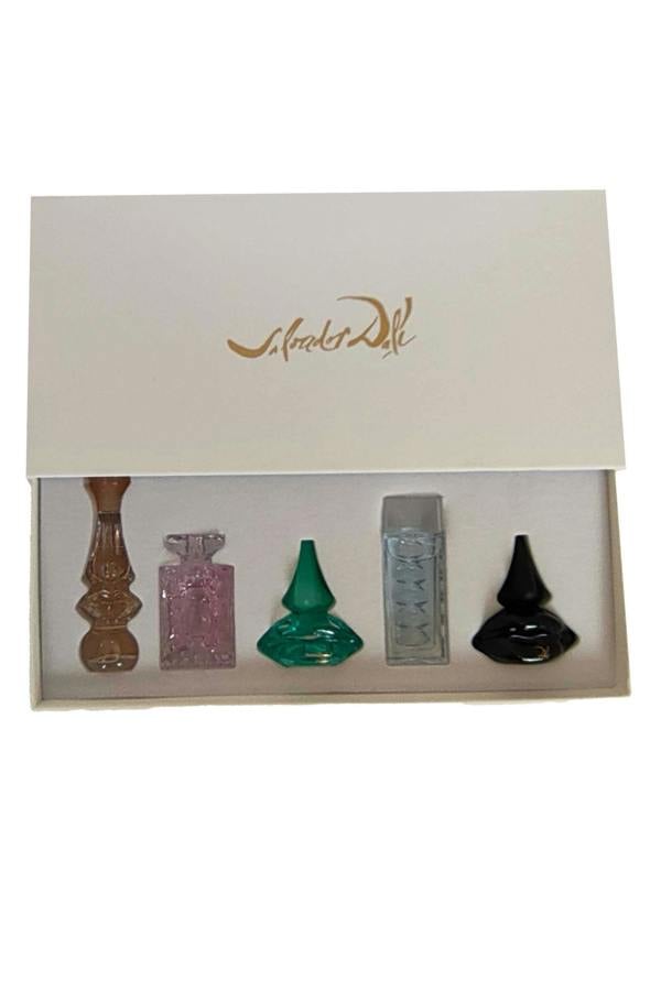 Salvador Dali Legend Collection Mini 5 piece Set-Dali, Dalia,Dalissime,Laguna,Eau de Ruby Lips
