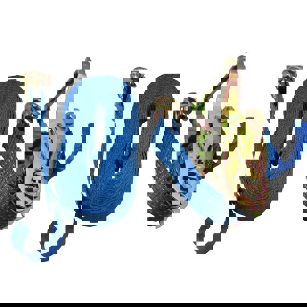 Ratchet Tie Down Strap 35MM 3T 6M X1 (Heavy Duty Cargo Trailer Lashing Ton J Hook)