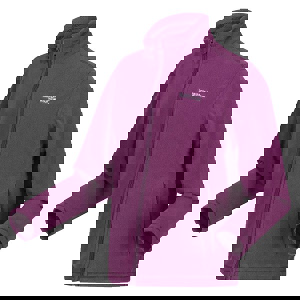 Regatta Great Outdoors Childrens/Kids King II Lightweight Full Zip Fleece Jacket - Olive Night