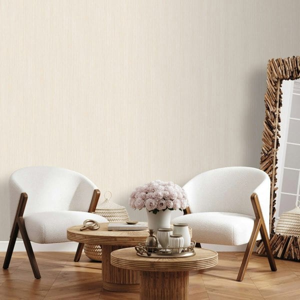 Muriva Alethia Texture Cream Wallpaper