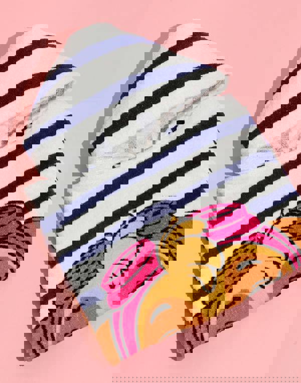 Paw Patrol Girls Multicoloured Skye Placement Graphic Poncho Towel (One Size)