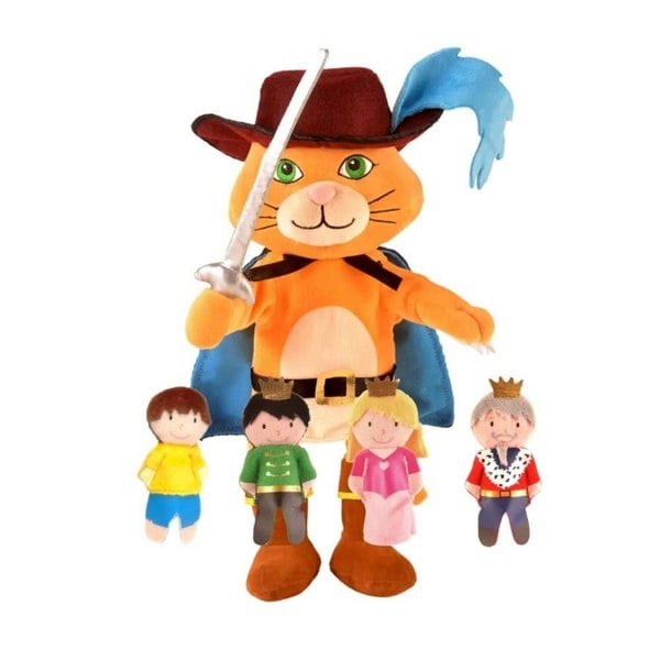 Fiesta Crafts Puss In Boots Set Hand Puppet