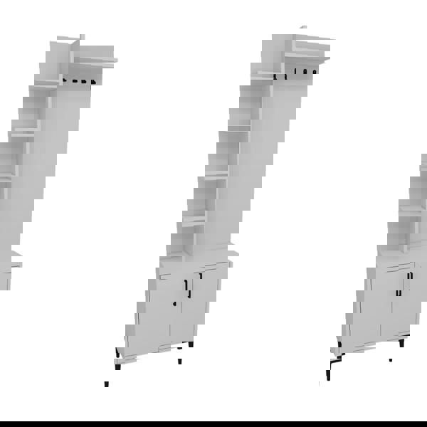 Destina Home Lefteris Hallway Coat Rack with Shelves