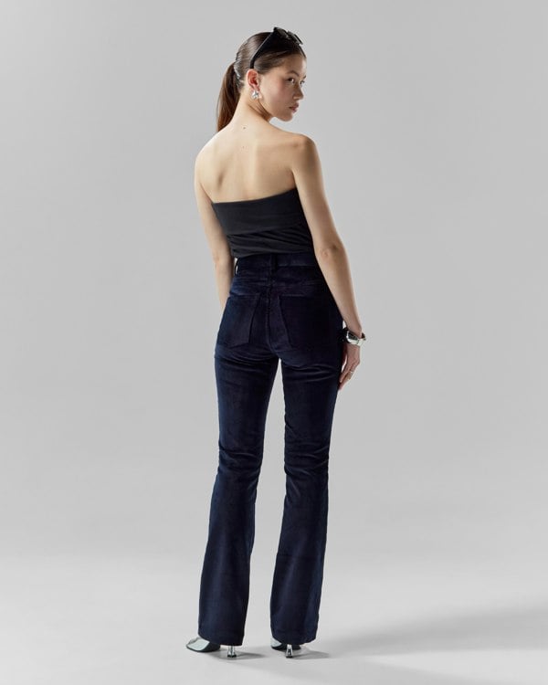 Frolickers Corduroy Flare Trousers - Navy