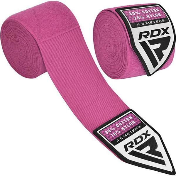 RDX Sports HAND WRAPS PINK PLUS