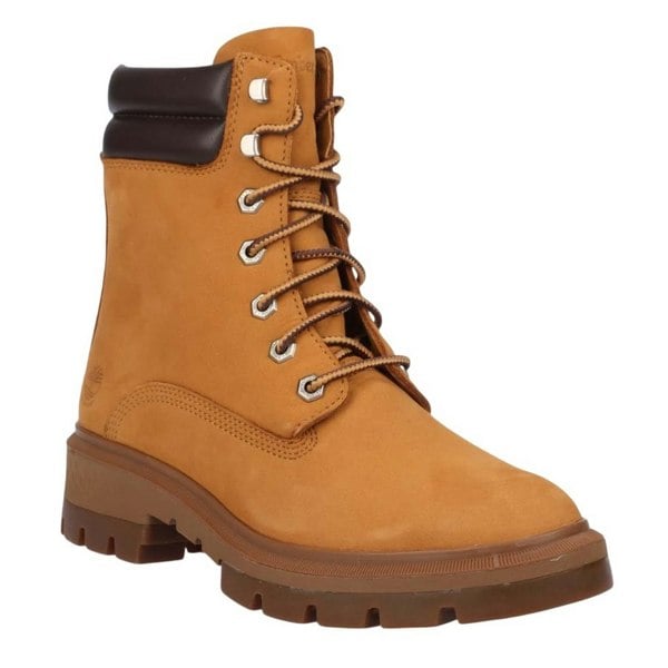 Timberland Mens Cortina Valley Leather Lace Up Waterproof Boots - Wheat