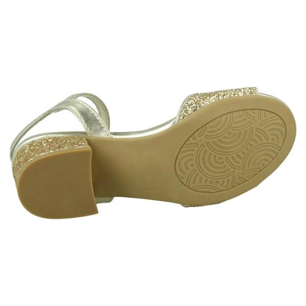 Spot On Girls Spot On Mid Block Heel Sandals H1114