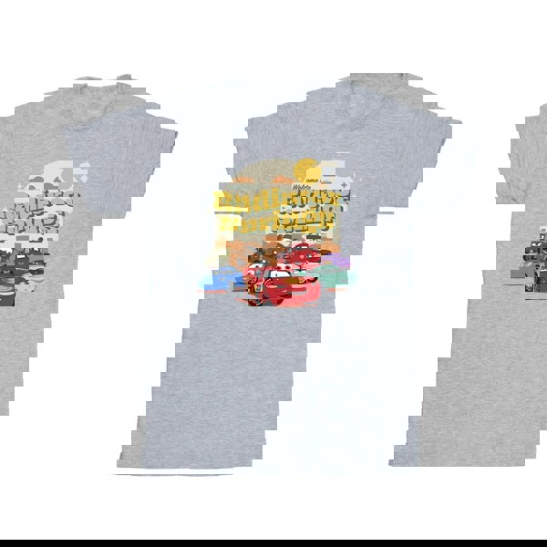Disney Boys Cars Radiator Springs Group T-Shirt - Sports Grey