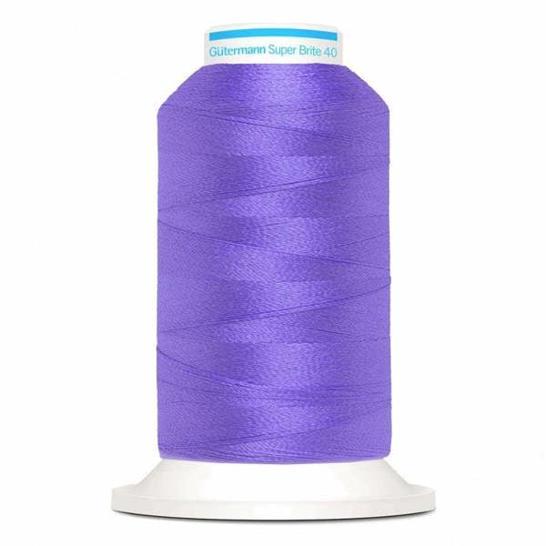 Gutermann Super Brite Polyester 40 Embroidery Thread 1000m Polyester Thread Suitable For Embroidery