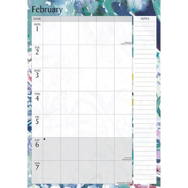 National Trust A3 Family Planner 2027, Family Planners, Week To View, Lifestyle, Gift