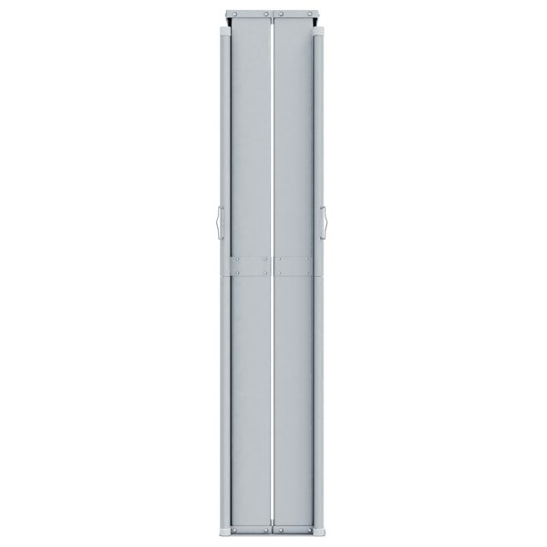 Berkfield Retractable Side Awning Red 220x1000 cm