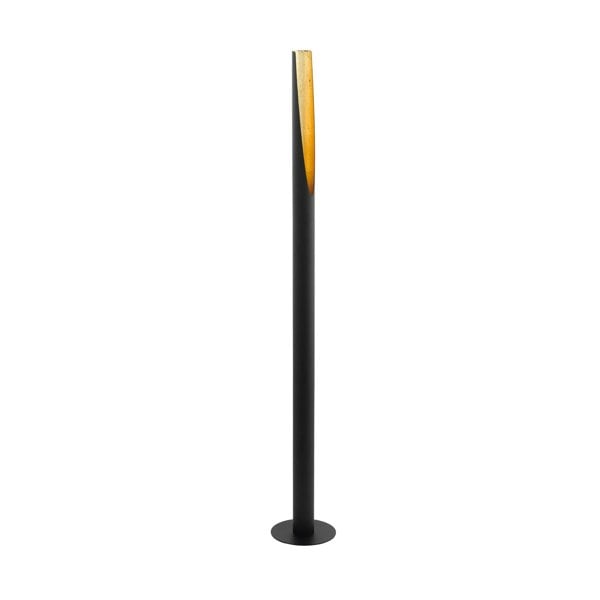 EGLO Barbotto Black Steel And Gold Floor Lamp