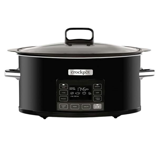 Crockpot TimeSelect 5.6L Digital Slow Cooker CSC093 Black