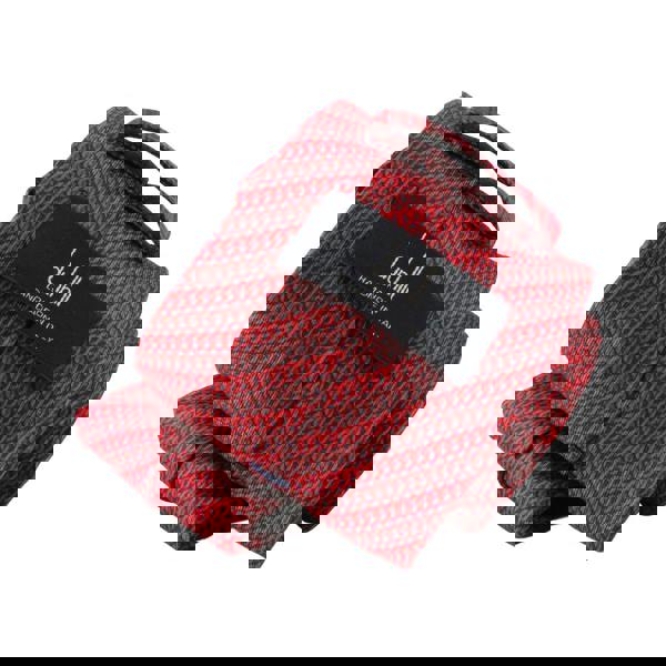 Dunhill silk tie in a curb chain pattern