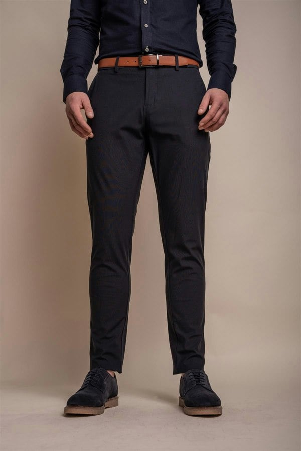 Reed navy trouser front