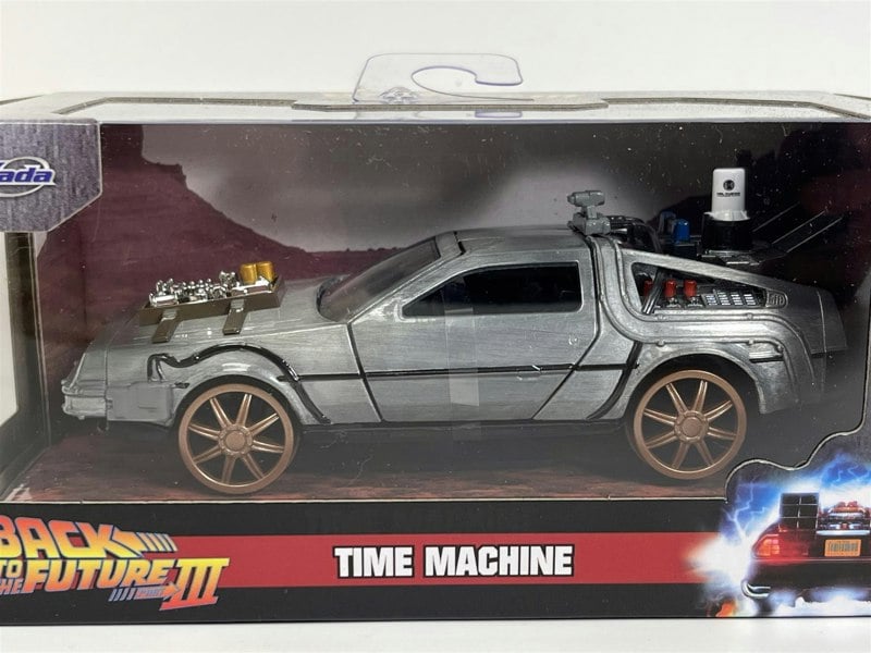 Jada Back To The Future Time Machine Train Wheels  1:32 Jada 34786