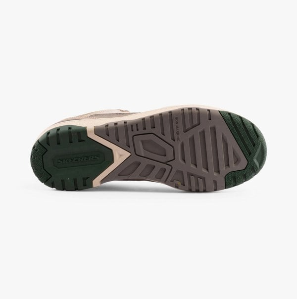 Skechers 406157L/TPE SKX-228 Boys Trainers Taupe