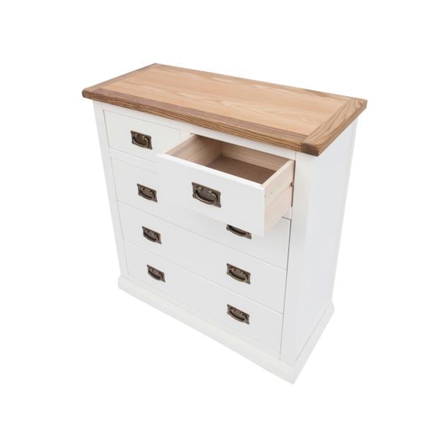 Cabinet Bits Cosenza 5 Drawer Chest of Drawers Bras Drop Handle