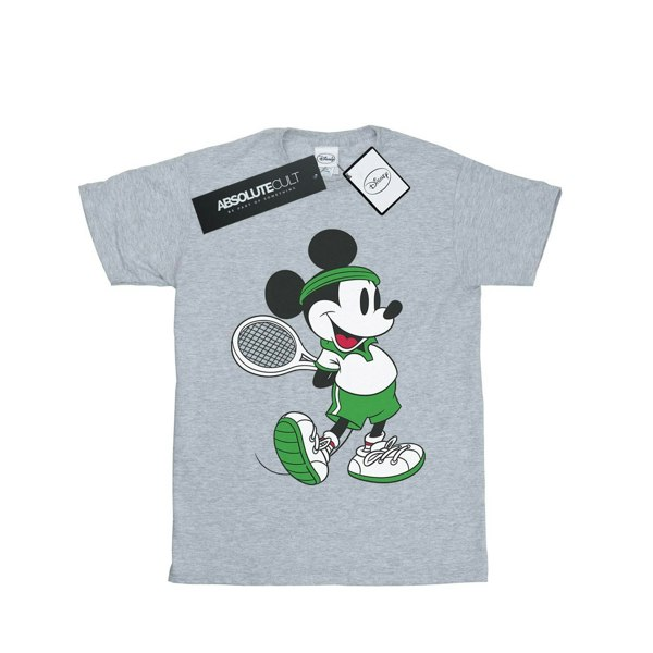 Disney Boys Mickey Mouse Tennis T-Shirt - Sports Grey