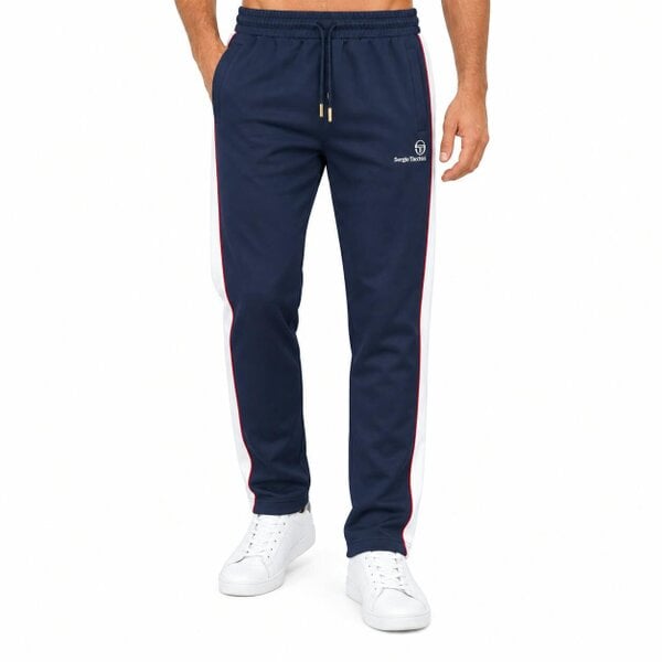 Sergio Tacchini Spiga Track Pant Joggers Maritime Blue/Gardenia/Merlot