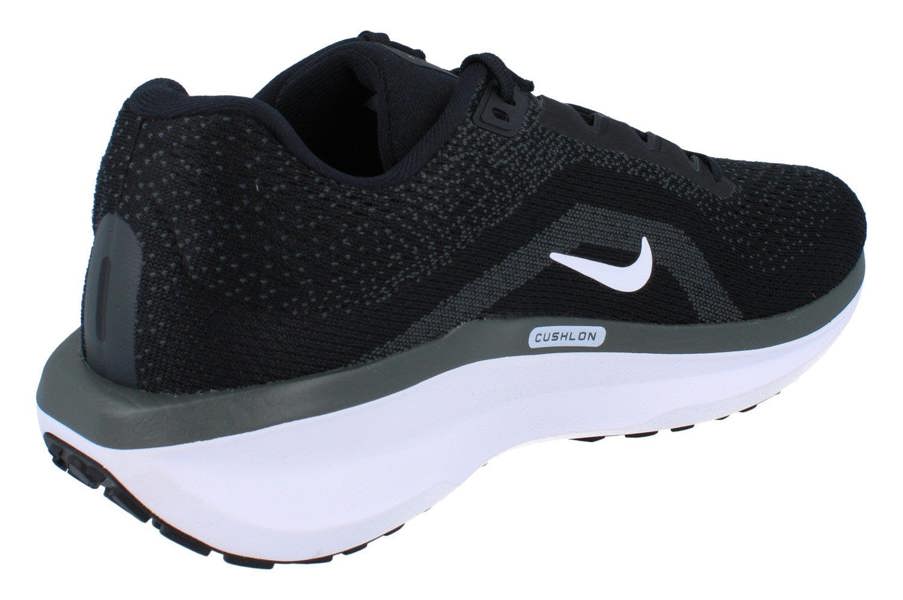 Nike Air Winflo 11 Mens Running Trainers Fj9509 Shoes  001 - Black White Anthracite 001 - Photo 2