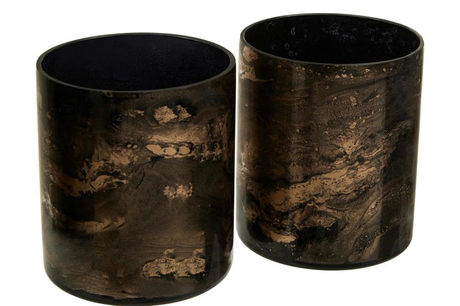 Interiors by Premier Set of 3 Gaia Tealight Holders