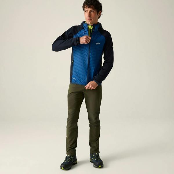 Regatta Mens Andreson Hybrid Jacket - Aviator Blue/Navy