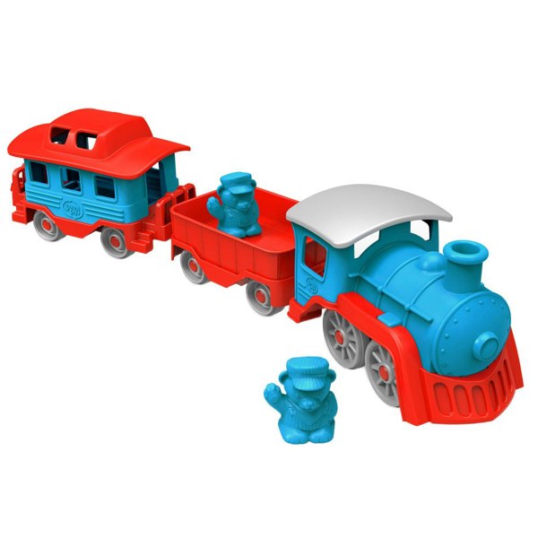 Green Toys Train Toy - Made From 100% Recycled Plastic