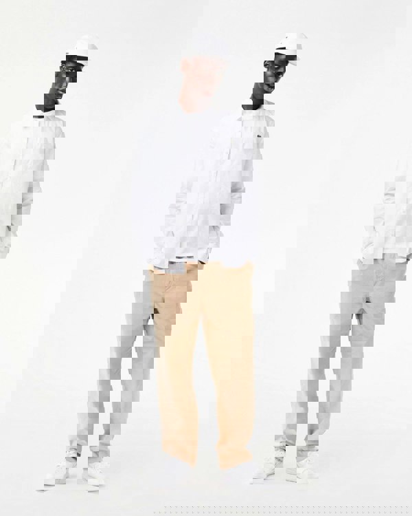 Lacoste Mens Long Sleeve City Shirt - White 001