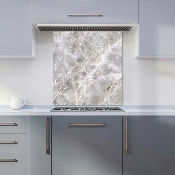 Warren Reed - Designer Polished Grey Marble Effect Kitchen Splashback