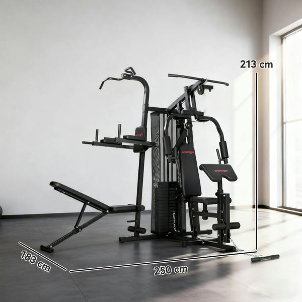 Multi-Exercise Gym Station