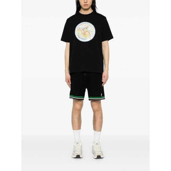 Casablanca The Four Elements The Four Elements T-Shirt   in  Black