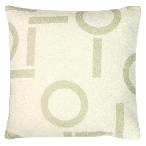 Furn Circa Shearling Square Cushion Cover - Taupe - 