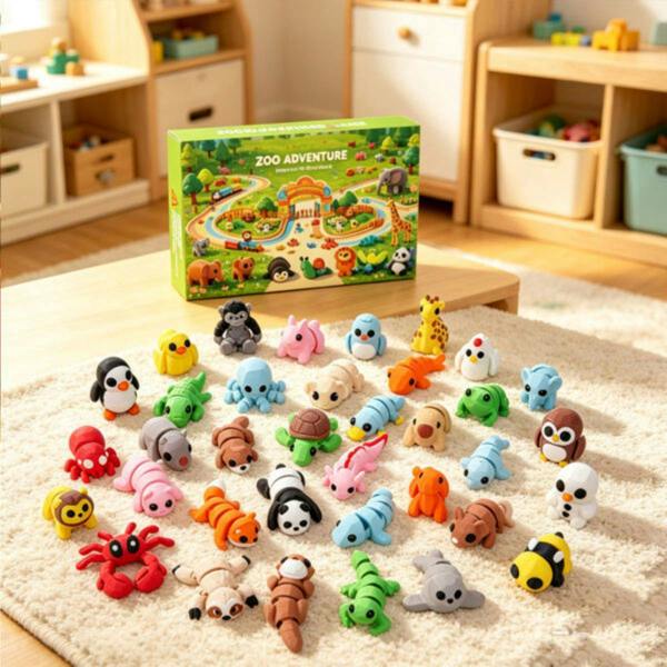 Leaper 3D Wildlife Advent Calendar